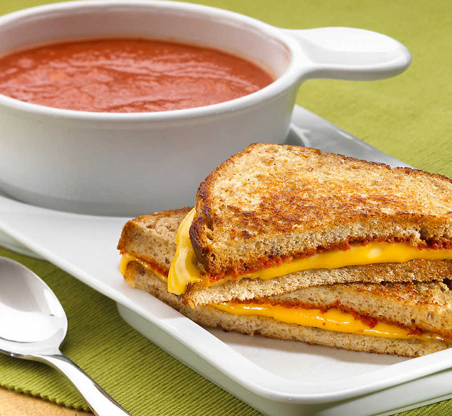 <font size="-3">Grilled Cheese, Tomato Soup</font> : FOOD : Philadelphia NY Advertising and Event Photography - Best Food packaging Menu and Lifestyle Photographer - Todd Trice