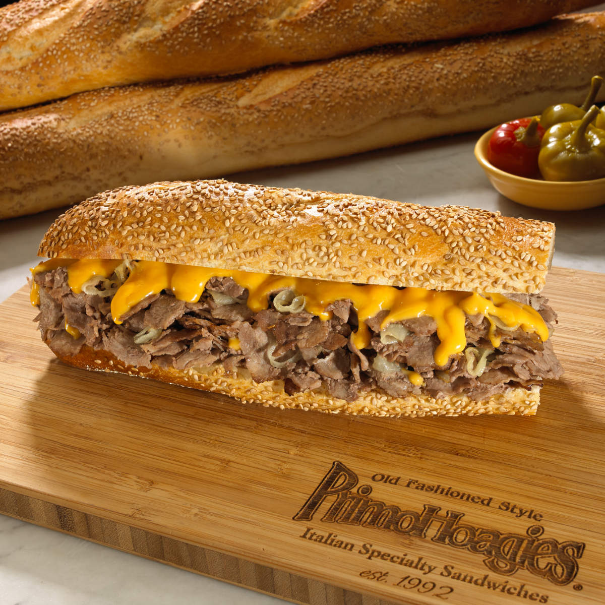 <font size="-3">Cheese steak, wiz,Primo</font> : FOOD : Philadelphia NY Advertising and Event Photography - Best Food packaging Menu and Lifestyle Photographer - Todd Trice